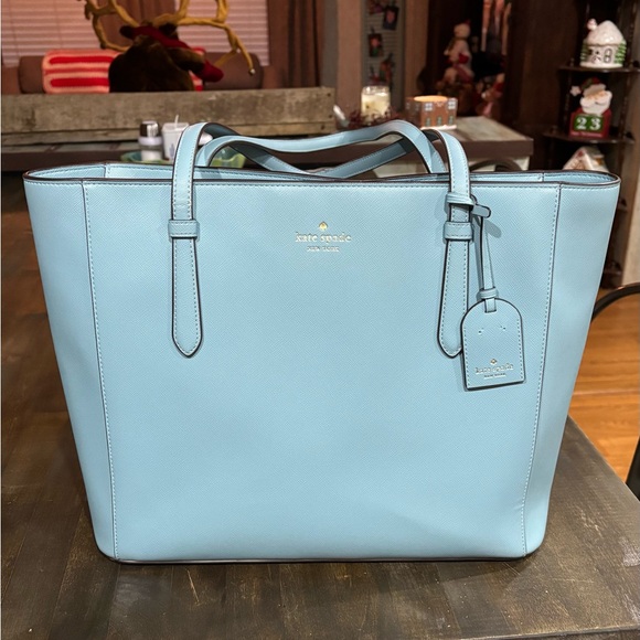 Kate Spade Blue Women's Bag PLEASE READ DESCRIPTION AND SEE ALL PICS - Picture 1 of 8